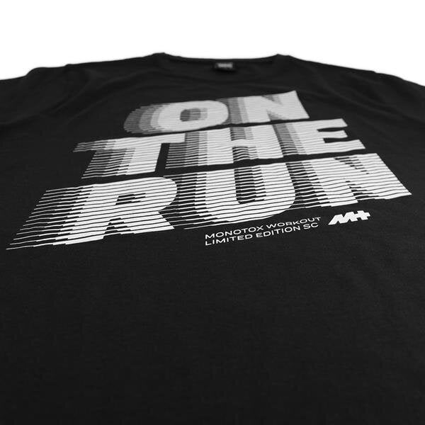 Marškinėliai vyrams Monotox On The Run, juodi цена и информация | Vyriški marškinėliai | pigu.lt