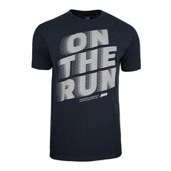 Marškinėliai vyrams Monotox On The Run, mėlyni kaina ir informacija | Vyriški marškinėliai | pigu.lt