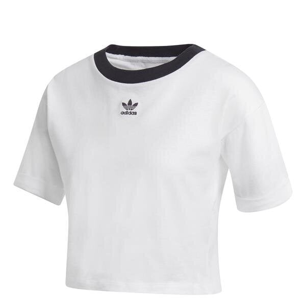 Marškinėliai moterims Adidas Originals GD2359, balti kaina ir informacija | Marškinėliai moterims | pigu.lt