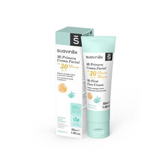 Veido kremas Suavinex My First SPF 30, 50 ml kaina ir informacija | Kosmetika vaikams ir mamoms | pigu.lt