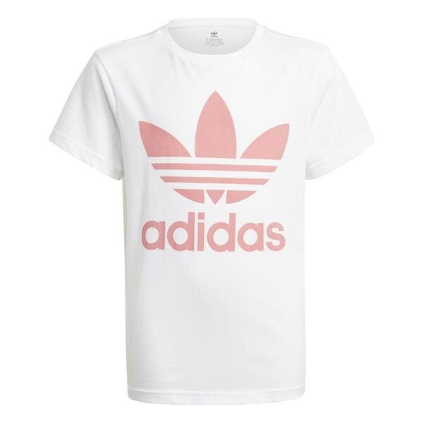 Marškinėliai adidas originals trefoil tee gn8213 цена и информация | Marškinėliai mergaitėms | pigu.lt