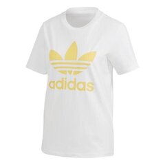 Marškinėliai moterims Adidas Originals FM3292, balti kaina ir informacija | Marškinėliai moterims | pigu.lt