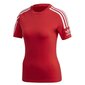 Marškinėliai moterims adidas originals tight tee fm2594, raudoni kaina ir informacija | Marškinėliai moterims | pigu.lt