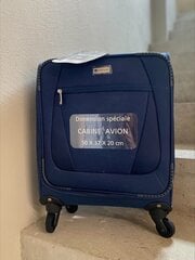 Mažas kelioninis lagaminas Airtex, mėlynas, 615/20 цена и информация | Чемоданы, дорожные сумки | pigu.lt