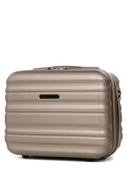 Kelioninis kosmetinis krepšys Airtex, 16.5 L, šampano spalvos, 628/VA цена и информация | Чемоданы, дорожные сумки  | pigu.lt
