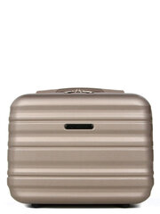 Kelioninis kosmetinis krepšys Airtex, 16.5 L, šampano spalvos, 628/VA kaina ir informacija | Lagaminai, kelioniniai krepšiai | pigu.lt