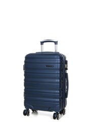 Mažas kelioninis lagaminas Airtex, 35 L, mėlynas, 628/S kaina ir informacija | Lagaminai, kelioniniai krepšiai | pigu.lt
