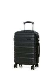 Mažas kelioninis lagaminas Airtex, 35 L, juodas, 628/S цена и информация | Чемоданы, дорожные сумки | pigu.lt