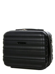 Kelioninis kosmetinis krepšys Airtex, 16.5 L, juodas, 628/VA цена и информация | Чемоданы, дорожные сумки | pigu.lt