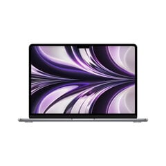 MacBook Air 13” Apple M2 8C CPU, 8C GPU/8GB/256GB SSD/Space Grey/INT - MLXW3ZE/A цена и информация | Ноутбуки | pigu.lt