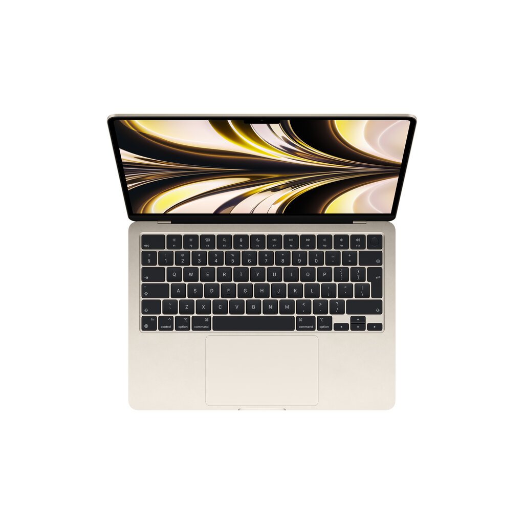 MacBook Air 13” Apple M2 8C CPU, 8C GPU/8GB/256GB SSD/Starlight/INT - MLY13ZE/A kaina ir informacija | Nešiojami kompiuteriai | pigu.lt