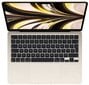Apple MacBook Air 13” Apple M2 8/512GGB Starlight INT MLY23ZE/A kaina ir informacija | Nešiojami kompiuteriai | pigu.lt