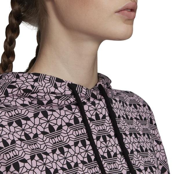 Džemperis moterims Adidas Originals AOP FL4134, rožinis цена и информация | Džemperiai moterims | pigu.lt