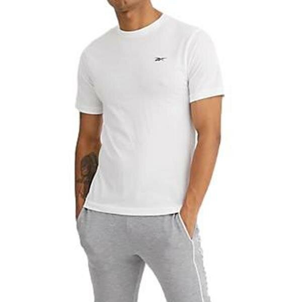 Marškinėliai vyrams Reebok C82731, balti цена и информация | Vyriški marškinėliai | pigu.lt