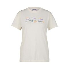 Marškinėliai moterims Fila FAW009810000, balti kaina ir informacija | Marškinėliai moterims | pigu.lt