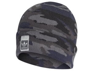 Kepurė suaugusiems Adidas Originals camo beanie, pilka kaina ir informacija | Kepurės moterims | pigu.lt