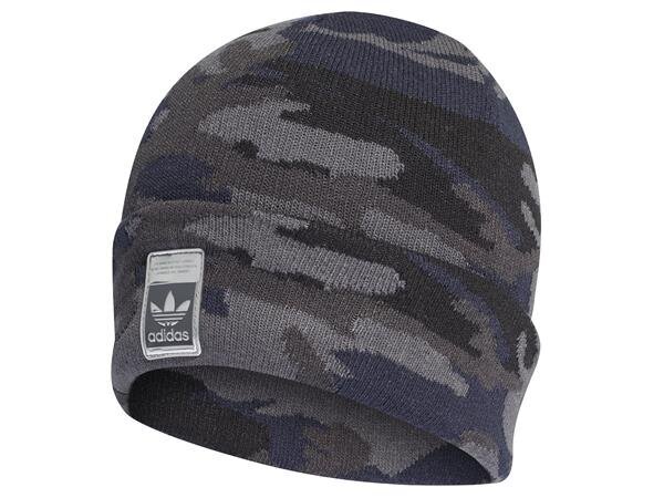 Kepurė suaugusiems Adidas Originals camo beanie, pilka цена и информация | Kepurės moterims | pigu.lt