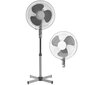Pastatomas ventiliatorius su 3 mentėmis, 60 W, 40 cm kaina ir informacija | Ventiliatoriai | pigu.lt