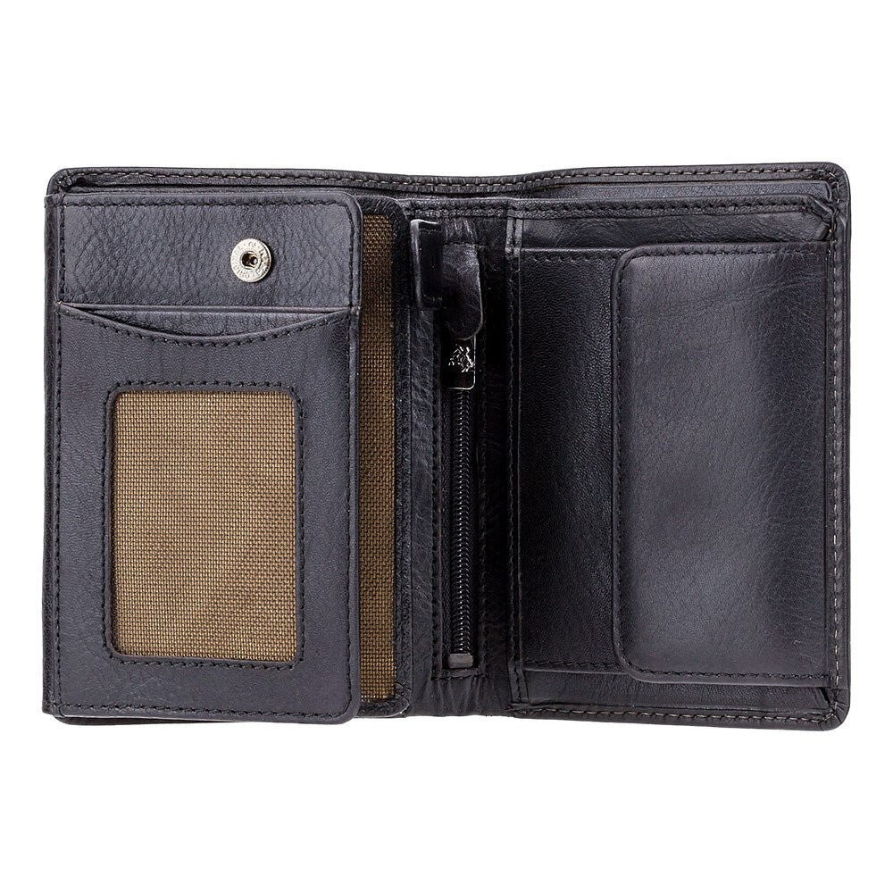 Vyriška odinė piniginė Visconti TSC44, juoda kaina ir informacija | Vyriškos piniginės, kortelių dėklai | pigu.lt
