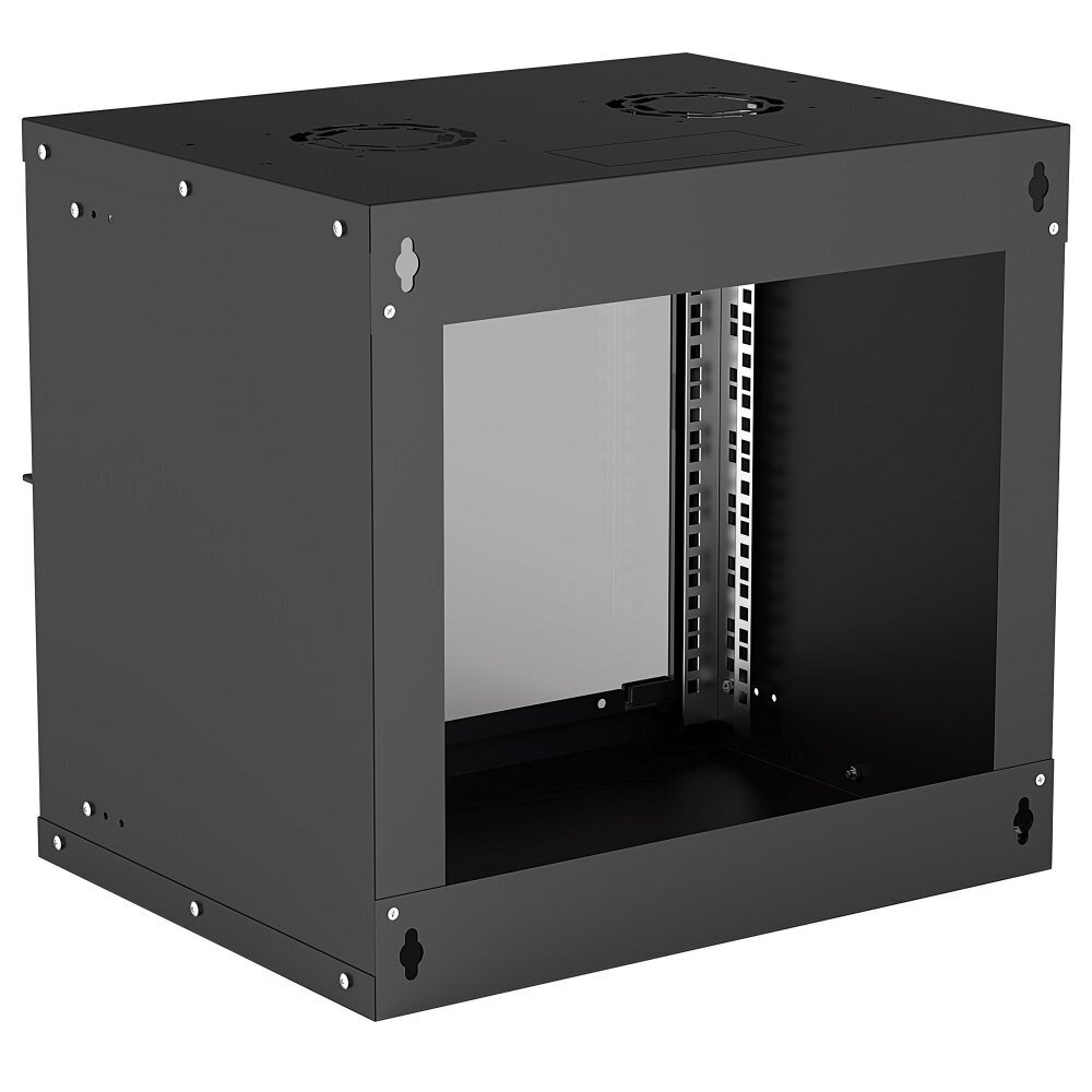 Serverio spinta Intellinet 9U 540x400 19", juoda, pakabinama цена и информация | Serveriai | pigu.lt
