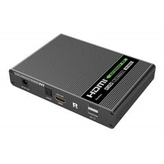 Удлинитель KVM HDMI Techly HDMI/USB Cat6A/7 до 70 м, 4K*60Гц цена и информация | Адаптеры, USB-разветвители | pigu.lt