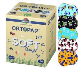 Akių pleistrai Ortopad Soft Boys 2-4 metų vaikams, 50 vnt. цена и информация | Аксессуары для очков и линз | pigu.lt