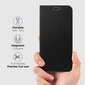 Moozy Atverčiamas Dėklas skirtas Samsung Galaxy S21, Samsung Galaxy S21 5G, Juodo Karbono – Metalinė Krašto Apsauga Dėklas su Kortelių Laikikliu ir Stovu kaina ir informacija | Telefono dėklai | pigu.lt