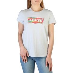 Levi's moteriški marškinėliai, mėlyni kaina ir informacija | Marškinėliai moterims | pigu.lt