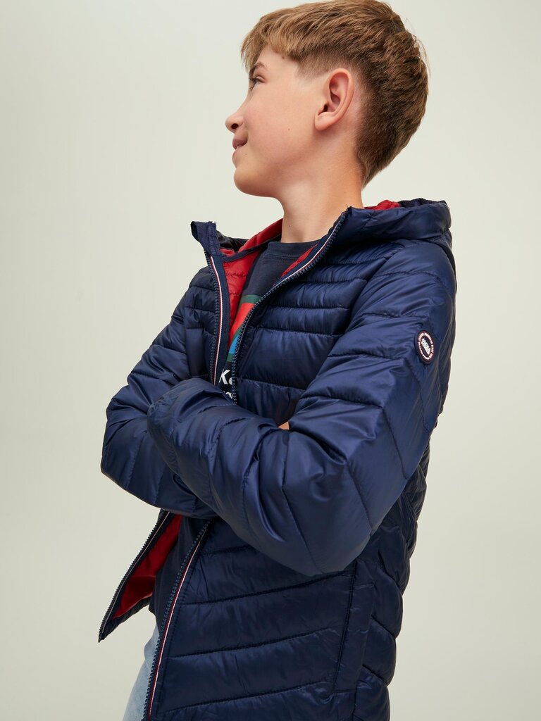 Jack & Jones striukė berniukams12212568*03, mėlyna цена и информация | Striukės berniukams | pigu.lt