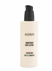 Разглаживающий лосьон для тела Ahava Smoothing Kale & Turmeric, 250 мл цена и информация | Кремы, лосьоны для тела | pigu.lt