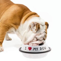 Коробка для корма I Love My Dog цена и информация | Миски, ящики для корма | pigu.lt