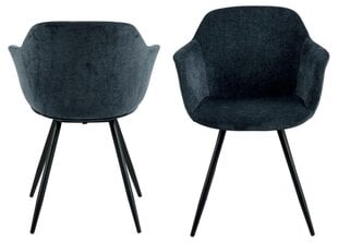 Обеденный стул Noella, синий цвет цена и информация | Стулья для кухни и столовой | pigu.lt