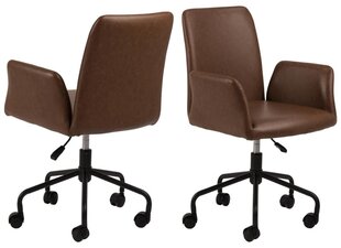 Biuro kėdė Naya, ruda kaina ir informacija | Biuro kėdės | pigu.lt