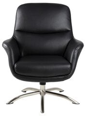 Кресло Actona Dalby, черное цена и информация | Кресла в гостиную | pigu.lt