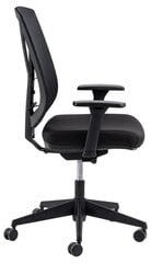 Biuro kėdė Ebbe, juoda kaina ir informacija | Biuro kėdės | pigu.lt