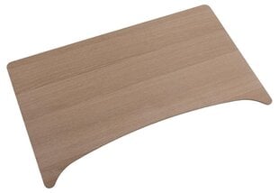 Удлинительные столешницы для раскладного стола Aston (2шт.), коричневый цвет цена и информация | Кухонные и обеденные столы | pigu.lt