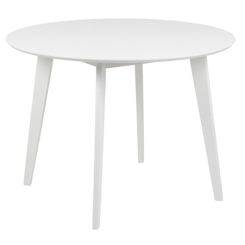 Valgomojo stalas Roxby, baltas цена и информация | Virtuvės ir valgomojo stalai, staliukai | pigu.lt