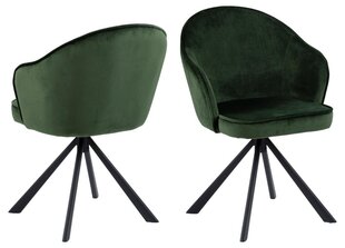 Обеденный стул Mitzie, зеленый цвет цена и информация | Стулья для кухни и столовой | pigu.lt
