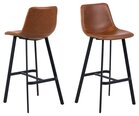 2-jų baro kėdžių komplektas Oregon, rudas