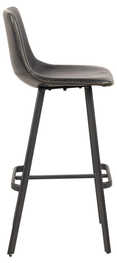 2-jų baro kėdžių komplektas Oregon, juodas kaina ir informacija | Virtuvės ir valgomojo kėdės | pigu.lt