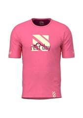 Летняя футболка Rest Day - Pink Casual цена и информация | Мужские футболки | pigu.lt