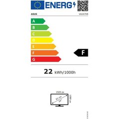 Монитор Asus VA247HE LED 23,8&quot; цена и информация | Мониторы | pigu.lt