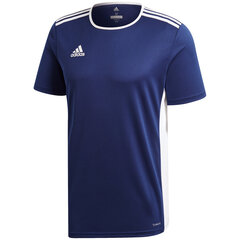Детская футболка Adidas Entrada 18 Джерси Junior CF1036/CF1047, синий цена и информация | Футбольная форма и другие товары | pigu.lt