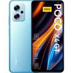 Poco X4 GT 5G Dual SIM 8/256GB MZB0C16EU Blue kaina ir informacija | Mobilieji telefonai | pigu.lt