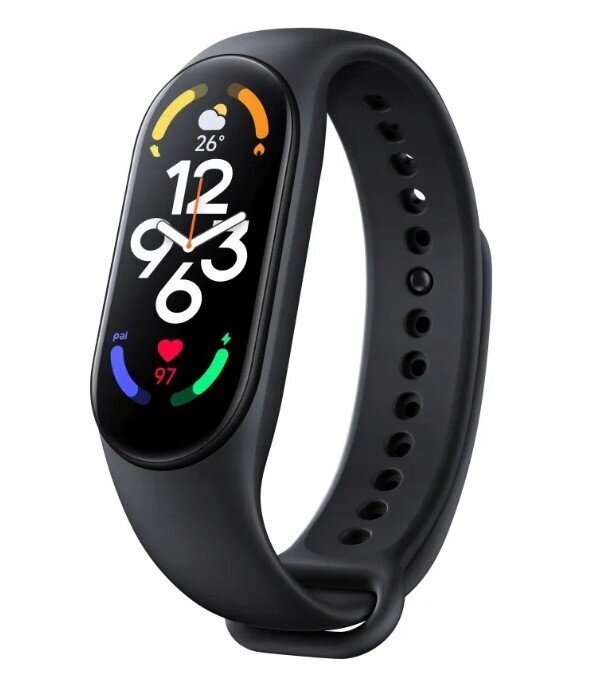 Xiaomi Mi Smart Band 7 Black : BHR6006EU kaina ir informacija | Išmaniosios apyrankės (fitness tracker) | pigu.lt