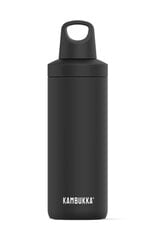 Vandens butelis Kambukka Reno Insulated 500 ml, padengtas milteliniu būdu matinis juodas, 11-05020 kaina ir informacija | Gertuvės | pigu.lt