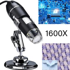 Цифровой микроскоп 1600x цена и информация | Телескопы и микроскопы | pigu.lt