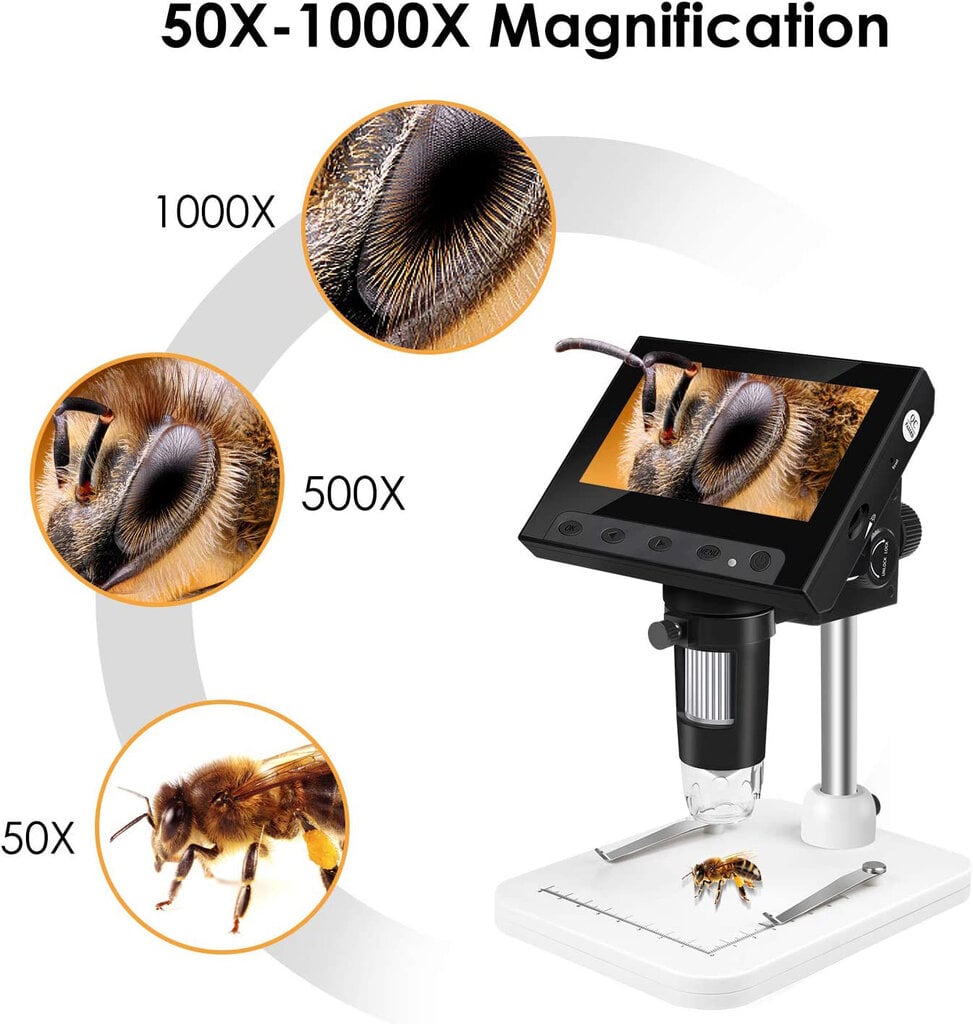 Magicso 1000x kaina ir informacija | Teleskopai ir mikroskopai | pigu.lt