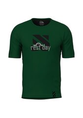 Vasariniai marškinėliai Rest Day - Green Casual kaina ir informacija | Vyriški marškinėliai | pigu.lt