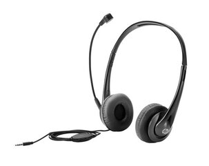 HPI Headset Black T1A66AA kaina ir informacija | Ausinės | pigu.lt